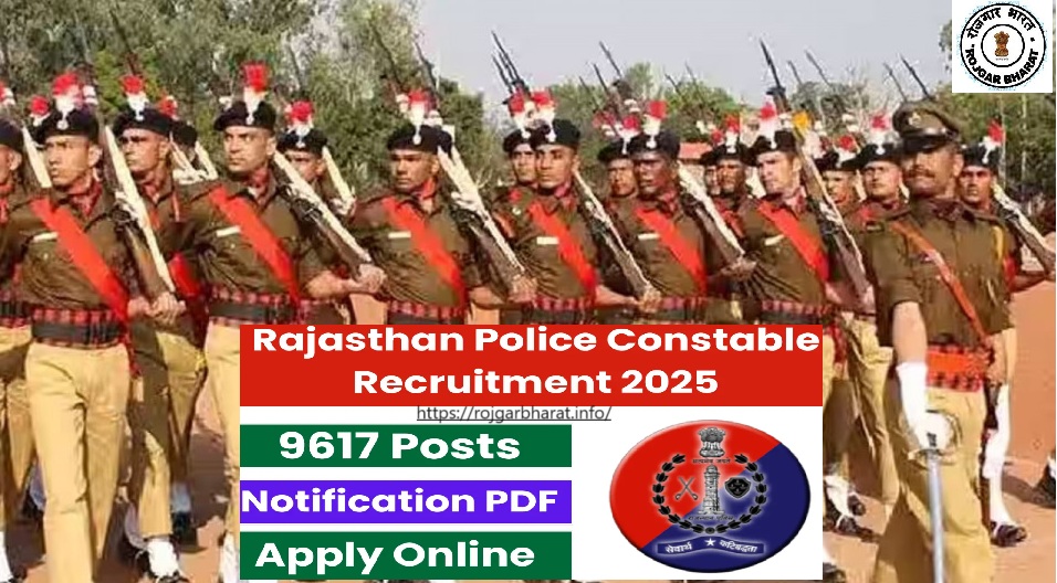 Rajasthan Police Constable Recruitment 2025